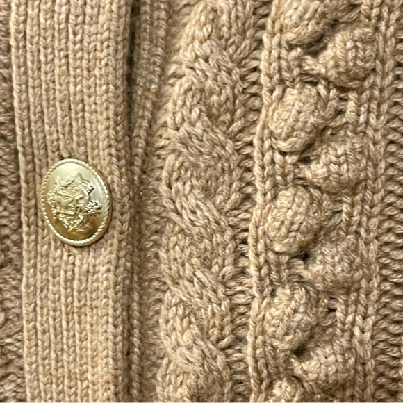 J Crew Cable-knit cardigan sweater - Picture 4 of 4